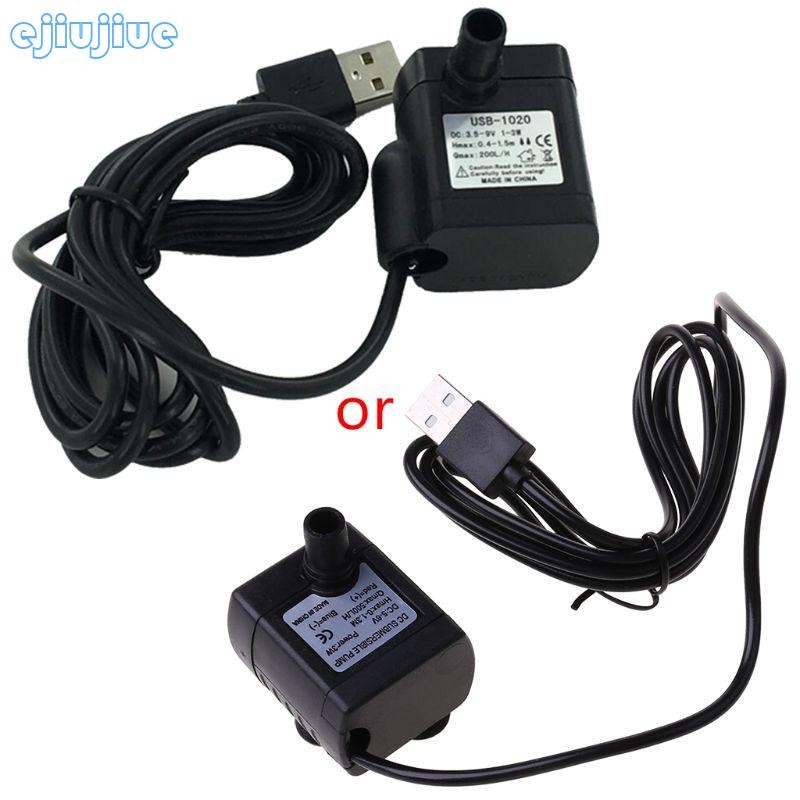 Cc Mini Submersible Pump ปั๊มน้ําพุขนาดเล็ก 200L H สําหรับพิพิธภัณฑ์สัตว์น้ํา