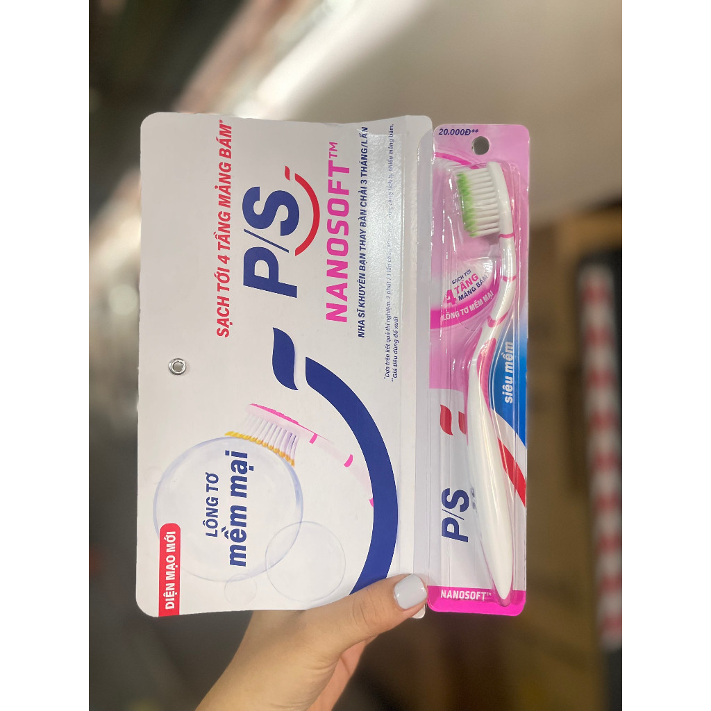 Combo 2 P/S แปรงสีฟัน - แปรงสีฟันขนนุ่ม