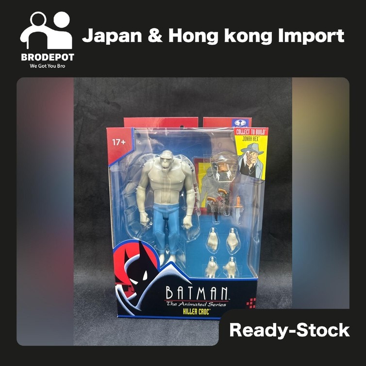 [Ready stock] McFarlane DC DIRECT BTAS 6IN BUILD-A KILLER CROC