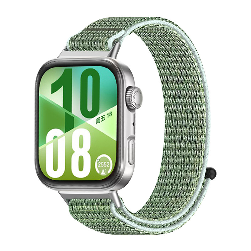 【สาย+ฟิล์ม】สายรัดไนลอน for Huawei Watch Fit 4 / Huawei Watch Fit 4 Pro / Fit 3 แหวนไนล่อนเปลี่ยนสายปรับได้สมาร์ทนาฬิกา - รูปที่ 3