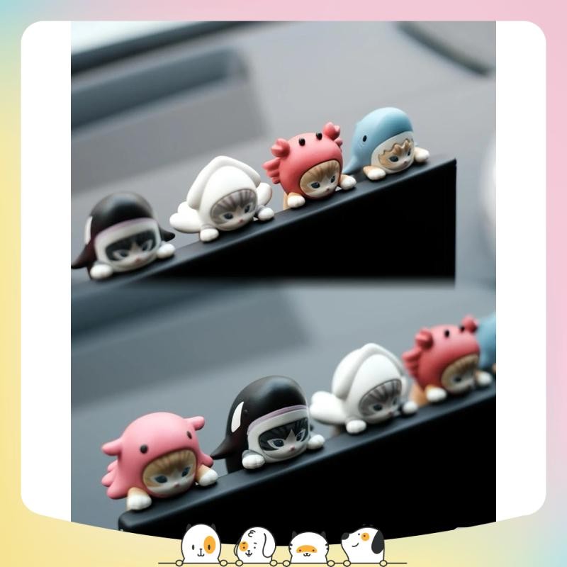 Blindbox Mofusand Cat Hipper - โมเดลตั้งโชว์น่ารักเป็นของขวัญ