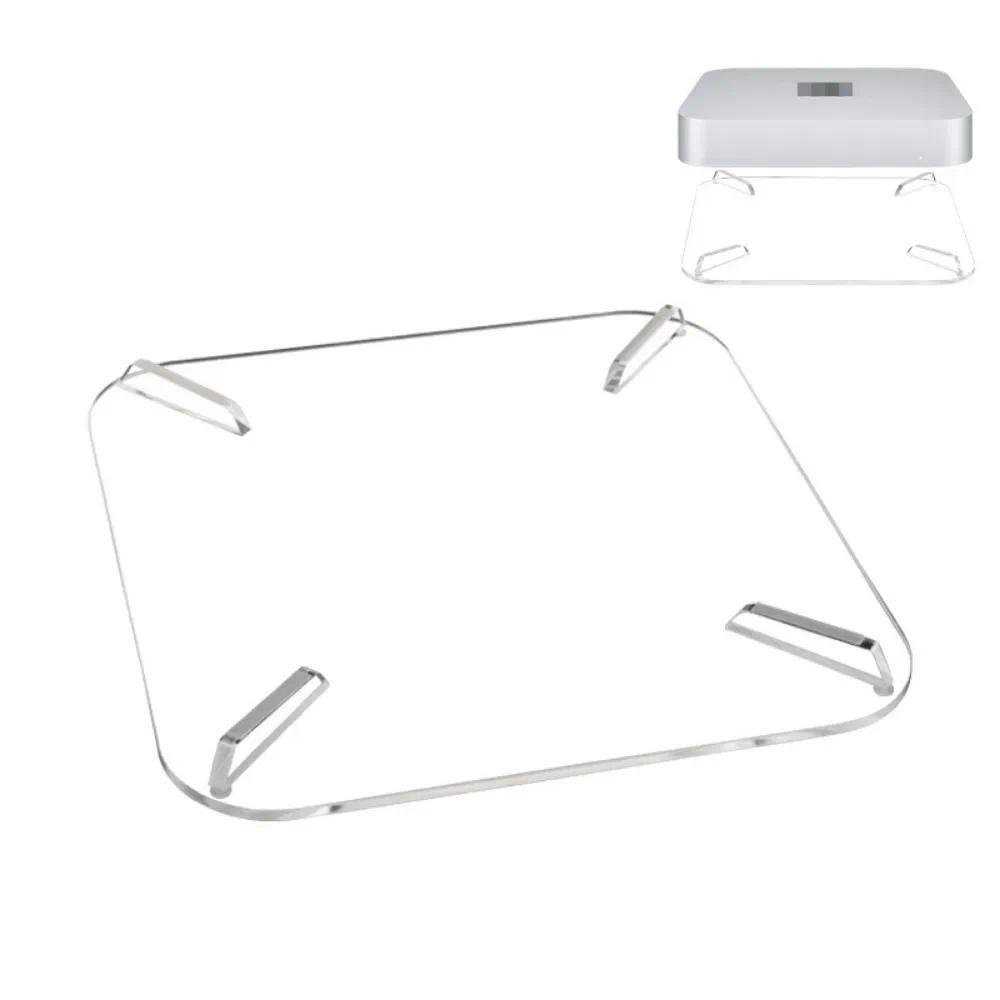 อะคริลิค Bracket ขาตั้งเดสก์ท็อป Anti-Slip Desktop ฐานสําหรับ Mac Mini 2010-2020 M1/M2 สําหรับ Mac Mini M2 Pro/Mac Mini 2023
