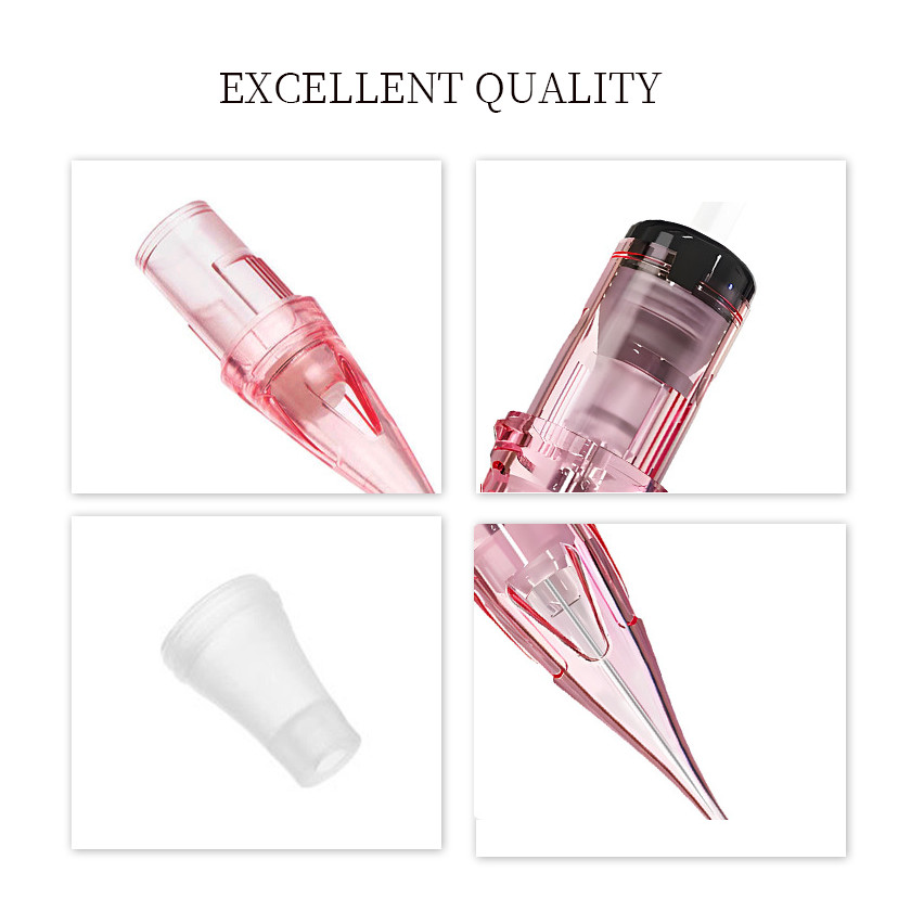 Available10PCS/boox Disposable Tattoo Cartridge 1/3RLT Taper 0.35MM Tattoo Machine เปลี่ยน PMU Eyebrow Lip อุปกรณ์ Accessiroes - รูปที่ 3