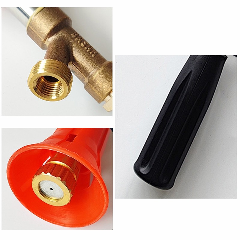 ก้านพ่นยา ปลอกแดง ด้ามพ่นยา หัวพ่นยา พ่นยาทองเหลือง ด้ามยาว 112 cm AG33 - รูปที่ 3