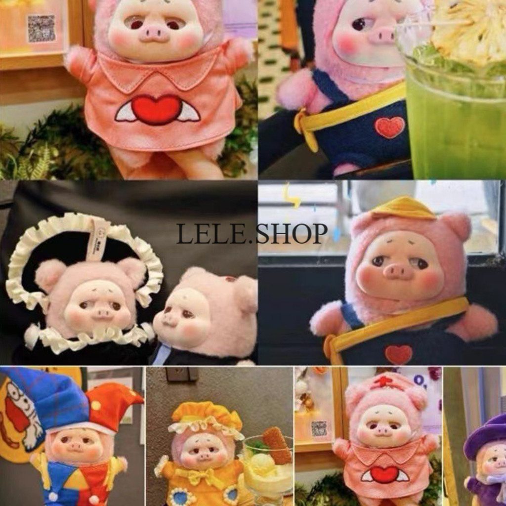 ตุ๊กตา Upset Pig กล่องสุ่มพวงกุญแจ แบบจุ่ม ของเเท้ 100% สินค้าพร้อมส่งในไทย