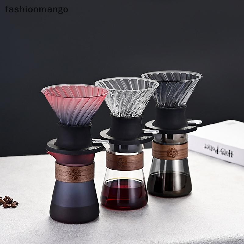 [fashionmango] Immersion Coffee Dripper Pour Over Dripper Immersion Dripper เครื่องชงกาแฟแก้วกรองกาแ