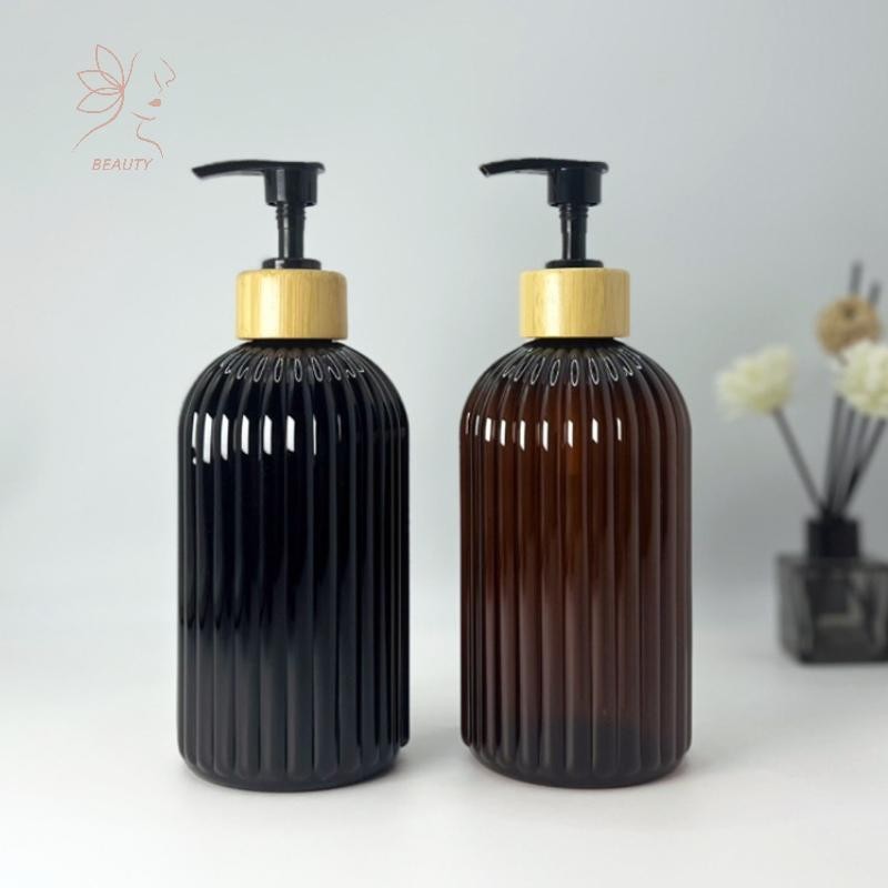 [maybeauty] 1PCS 500ml เครื่องจ่ายสบู่ปั๊มรีฟิลแชมพูขวดเปล่าห้องครัวห้องน้ํามือ Body Wash โลชั่นคอนเทนเนอร์ {TH}