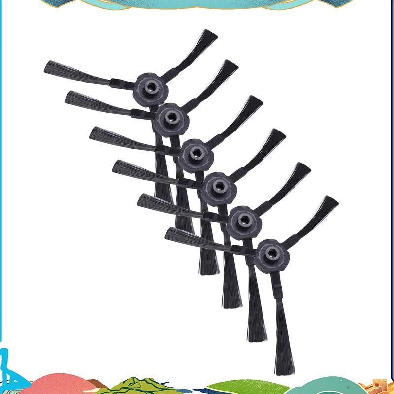 แปรงด้านข้าง (3 ขวา + 3 ซ้าย) สําหรับ A4 A6 A4S V3S V3L V3S Pro V5 V50 V5S V5S Pro X5 T4 X430 X432 X