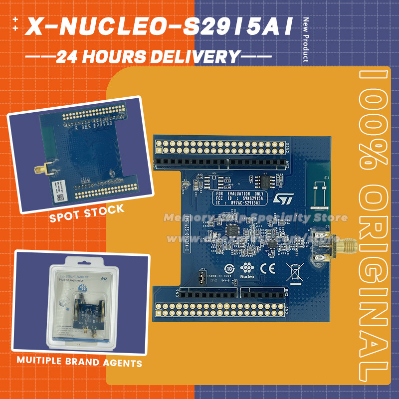 1ชิ้น/ล็อต! X-NUCLEO-S2915A1 S2-LP วิทยุ Sub-1 GHz 915 MHz RF พัฒนาบอร์ดใหม่