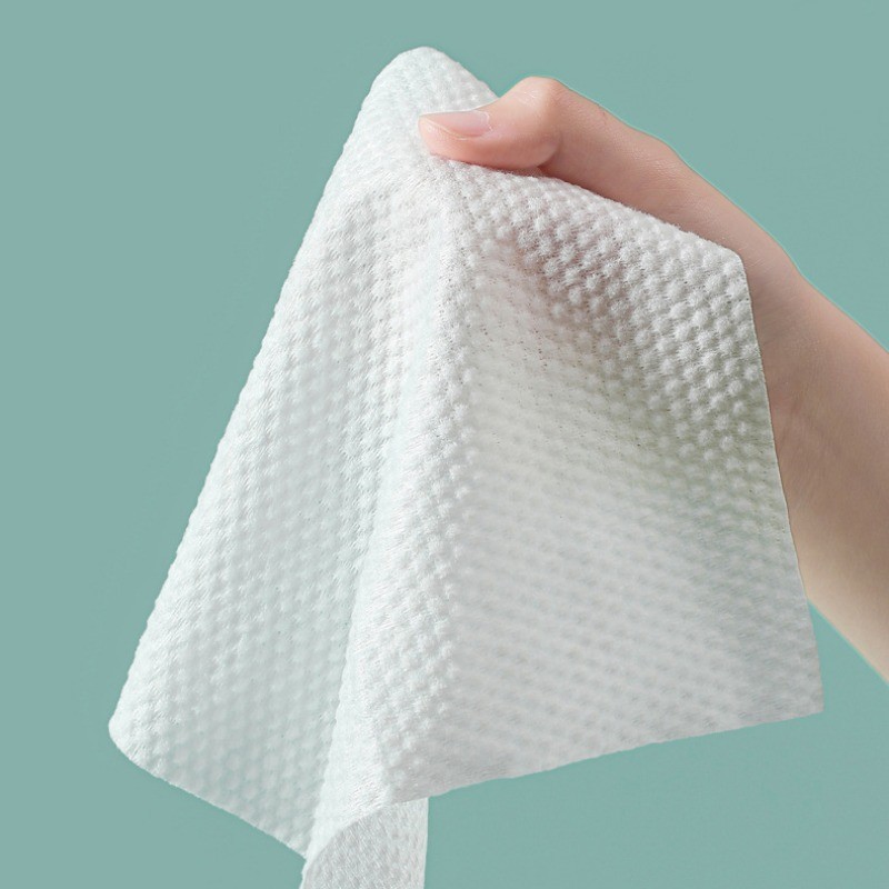 ทิชชู่เช็ดหน้า ผ้าเช็ดหน้าแบบใช้แล้วทิ้ง 100 ชิ้น ทิชชู่เช็ดหน้า ผ้าฝ้าย ผ้าเช็ดหน้า เช็ดเครื่องสำอางค์ แผ่นใหญ่ หนา - รูปที่ 5