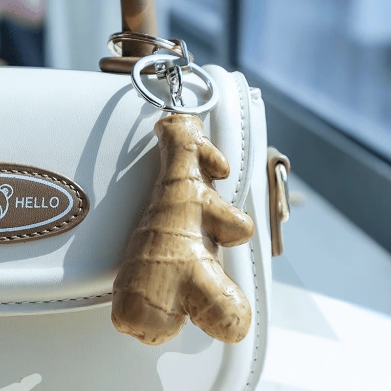 คอสเพลย์สากลของครูเจียง! พวงกุญแจขิงที่สร้างสรรค์และสมจริง ของขวัญจี้กระเป๋าที่สนุกสนานและแปลกตา 0CF