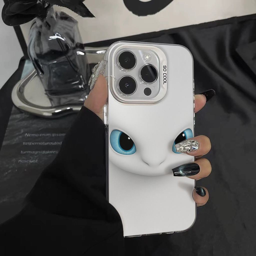 เคสไอโฟนiPhone 17 Pro Maxฝึกพ่นมังกร ทูธเลสSimple สีทึบ Frosted Electroplate เลนส์ป้องกันเคสโทรศัพท์สําหรับ iPhone 17 Pro Max 16 15 11 7plus 14 12 13 7 8 Plus XR XS - รูปที่ 2