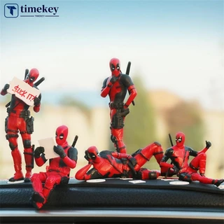 TME Cool Character Deadpool Action Figure เครื่องประดับภายในรถ Home Anime Fingurine ตกแต่ง PVC คอลเลกชันของเล่น