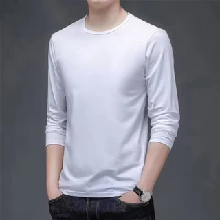 SEACHENIC เสื้อยืดแขนยาวอเนกประสงค์สำหรับผู้ชาย-เหมาะสำหรับทุกชุด