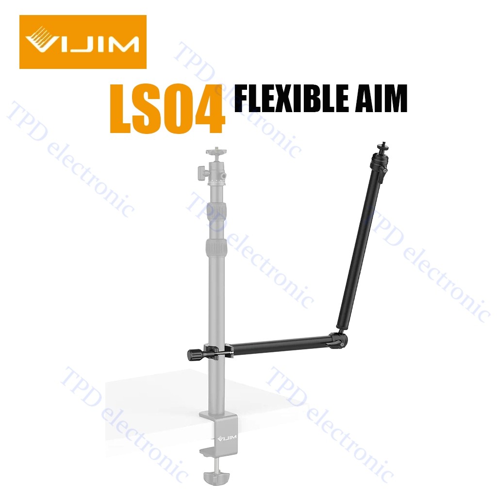 （SALE）Vijim LS04 อุปกรณ์เสริมแขนจับอเนกประสงค์  สามารถนำมาใช้งานถ่ายทอดสดแบบมืออาชี.