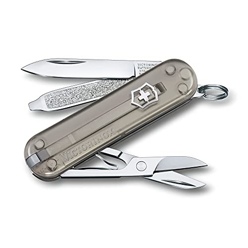 VICTORINOX Classic SD Classic Colors Mystical Morning Swiss Army Knife, a multifunctional knife equi
