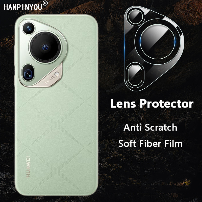 ตัวป้องกันเลนส์สําหรับ Huawei Pura 90 80 70 P80 P90 P70 P60 Pro Max Plus Ultra Slim Clear ฝาหลังกล้องฟิล์มนุ่ม - ไม่ใช่กระจกนิรภัย