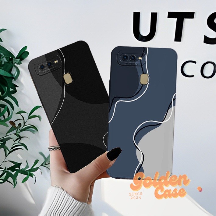 ซิลิโคน Oppo A7 A5S A12 A3S A1K A11K Casing Pro Camera Motif ซิลิโคนแบบยืดหยุ่น