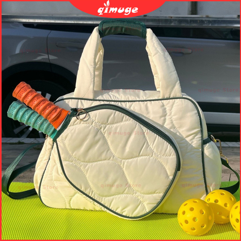 กระเป๋าแร็กเก็ต pickleball paddle bag สะพายข้าง มัลติฟังก์ชั่นสำหรับกีฬากลางแจ้ง Pickleball Bag
