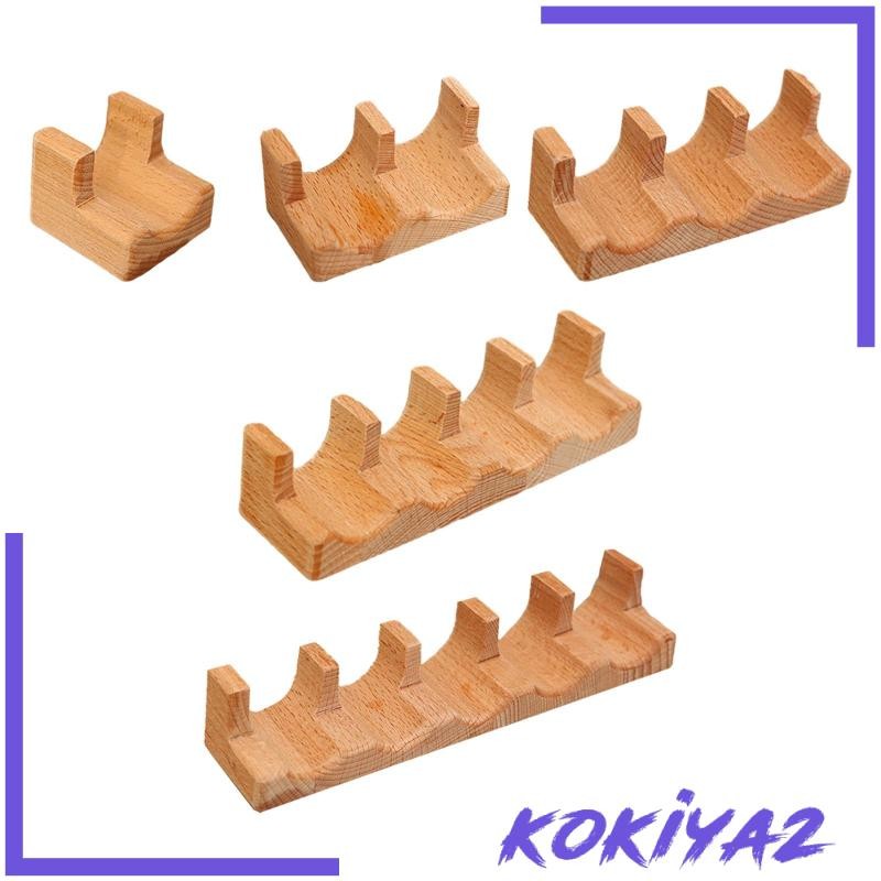 [Kokiya2] ไม้ซูชิ Taco ผู้ถือ Taco Stand เสิร์ฟ Rack Divider Taco Rack ถาดแผ่น