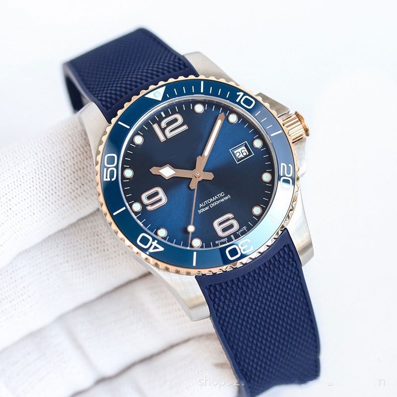 2025 แฟชั่นกีฬาแฟชั่นกีฬาแฟชั่นกีฬาแฟชั่นกีฬา Langjia Comcas Series นาฬิกานําเข้าสายยางเซรามิค Bezel