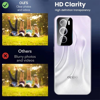 1-3 ชิ้นกล้องฟิล์มกระจกนิรภัยสําหรับ OPPO Reno 15 14 Pro Max F OPPOReno15 ProMax 15F 5G 3D แบบบูรณาการโปร่งใสเลนส์ Protector Full Coverage ป้องกันกระจกเลนส์ฟิล์ม