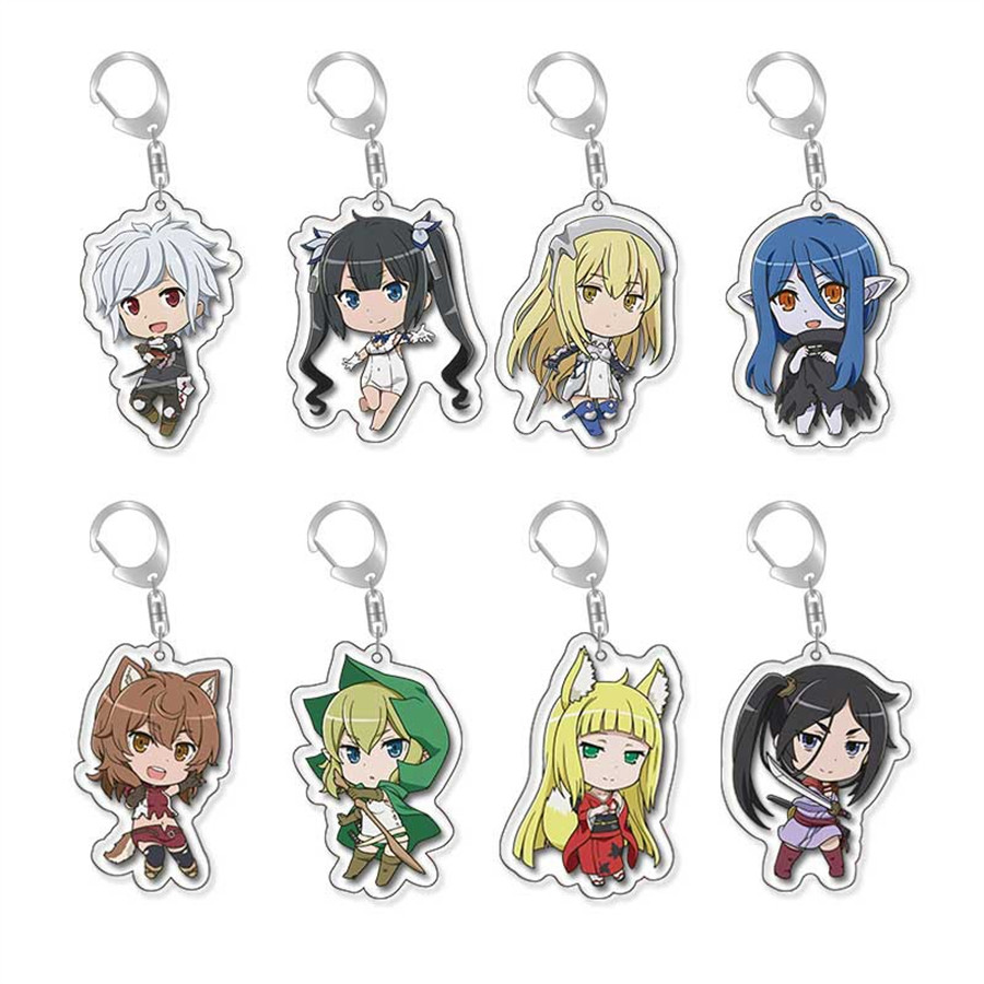 พวงกุญแจอะคริลิคอนิเมะ -Bell Cranel จี้การ์ตูน Y2K น่ารัก เหมาะสําหรับกระเป๋าและกุญแจ ของขวัญที่สมบู