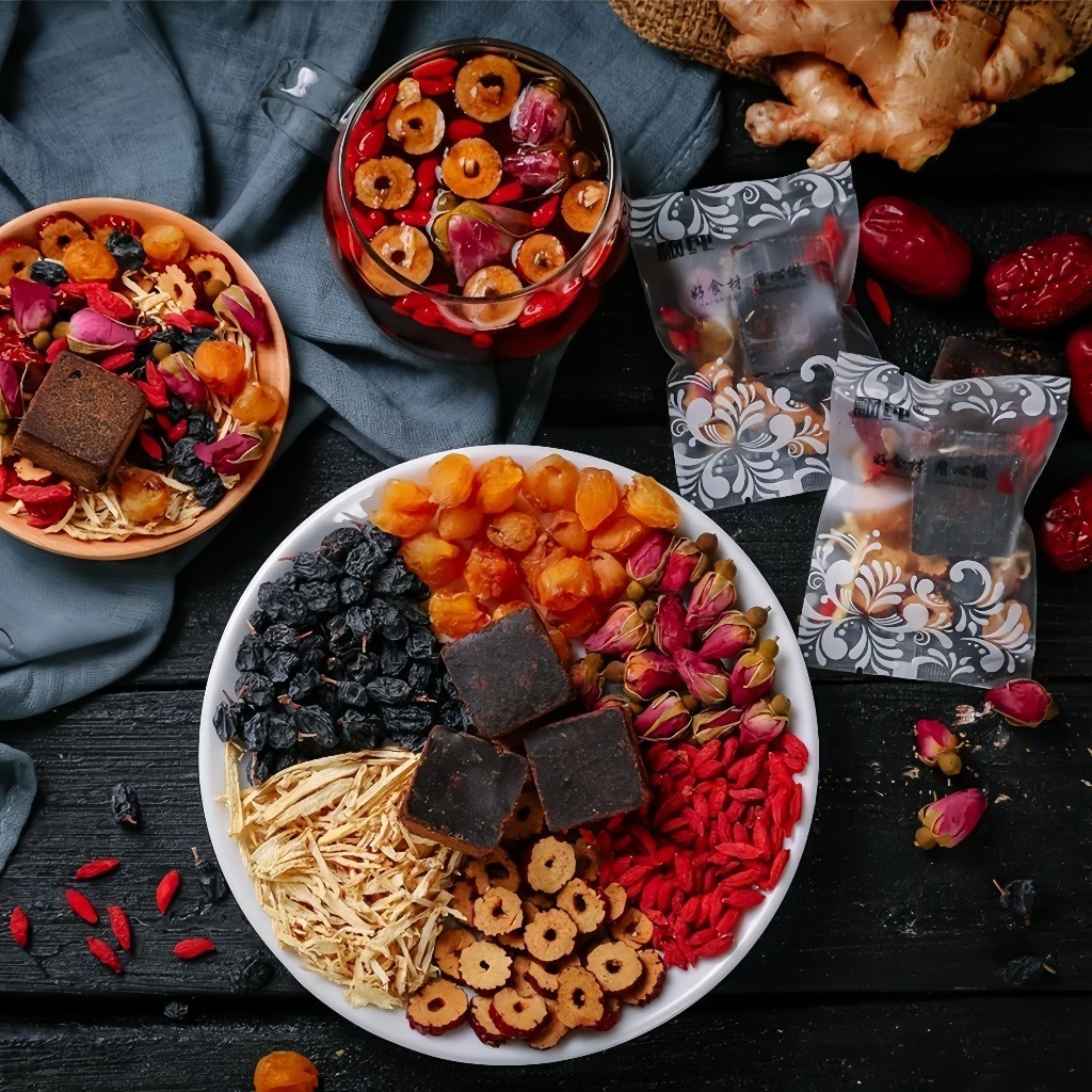 ชาฉีเป่าน้ำตาลทรายแดง สมุนไพร ประจำเดือนขาดนาน ตกขาว มีกลิ่น คันในร่มผ้า อกฟู จิมิฟิต ช่องคลอดแห้ง เพิ่มน้ำหล่อลื - รูปที่ 4