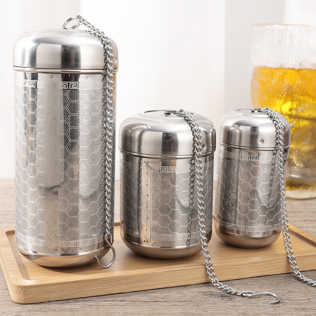 ที่กรองชาตาข่ายแบบละเอียดสแตนเลสที่ใช้งานได้จริง -ใบชาน้ํา Separatorato Infuser Teaware อุปกรณ์เสริม