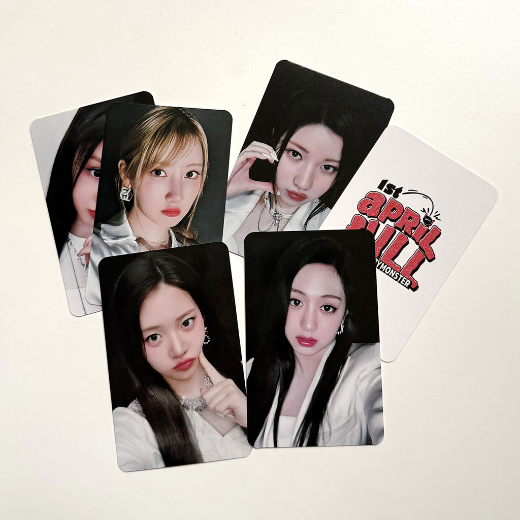 7-8pcs BM 1st Anniversary K4 MEMBERSHIP การ์ด Lomo DRIP LD YG จีนSELECT SELFIE WVS Photocards Ahyeon