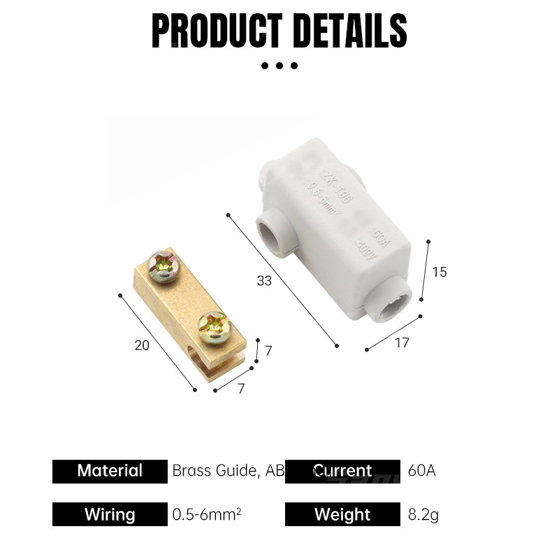 💕SW💕 สายแยกรูปตัว T สายไฟอ่อนและแข็ง ขั้วต่อเชื่อมต่อแบบรวดเร็วสากล ถูกสุดๆ - รูปที่ 7