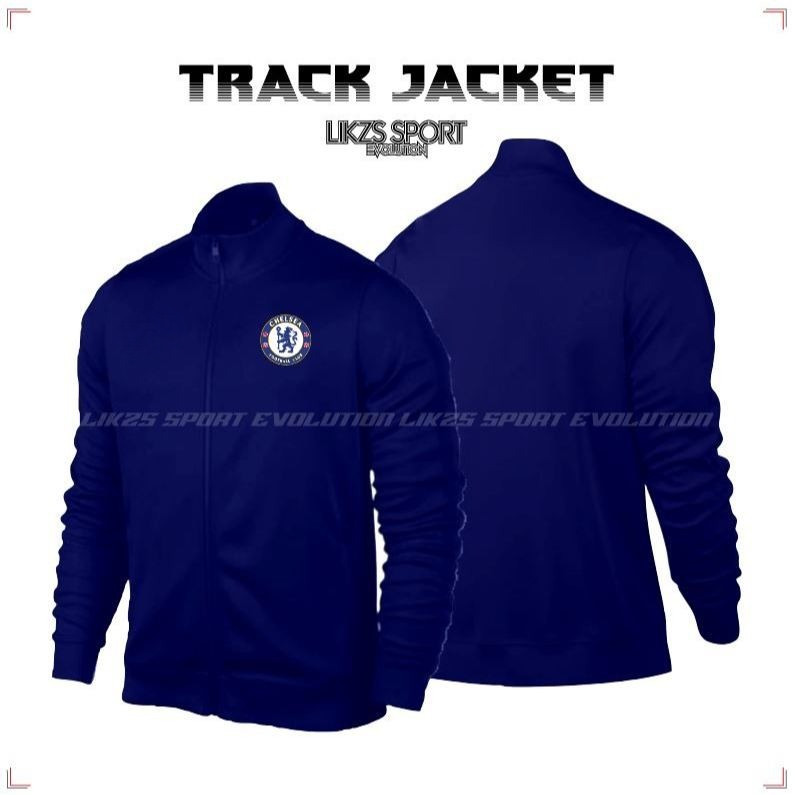 LIKZS X Chelsea FC Track Top Jacket DX1 Training Sweater Football Futsal Player Coach Warm Up Excerc