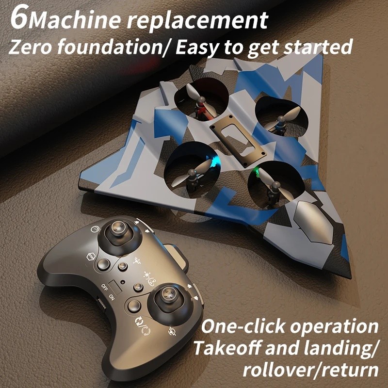 6th Generation RC เครื่องบินแนวตั้ง Take-off เฮลิคอปเตอร์ 2.4G รีโมทคอนโทรลโฟมเครื่องบินเครื่องบินของเล่นเด็กของขวัญ