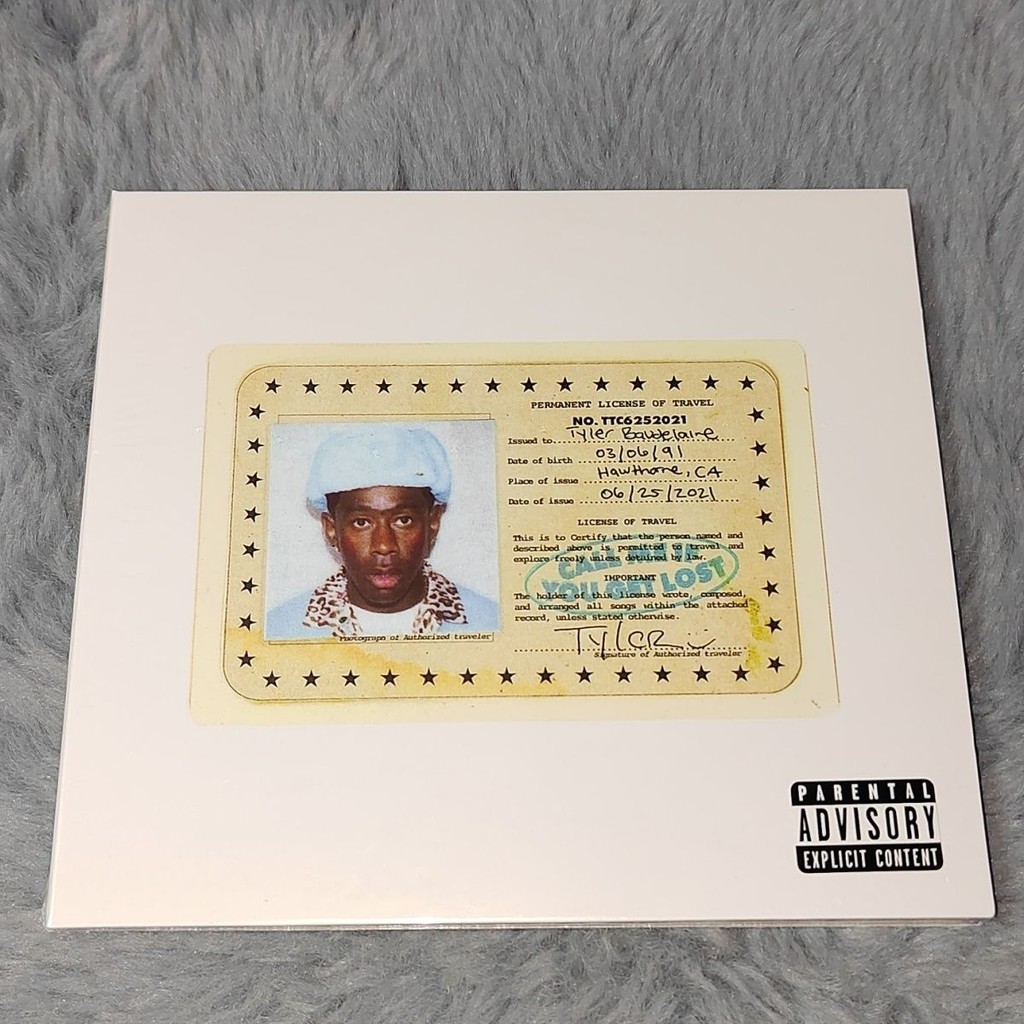 Hip Hop Superstar Tyler TheCreator Call Me You Get Lost Have Me Cover You CD5.26 fc