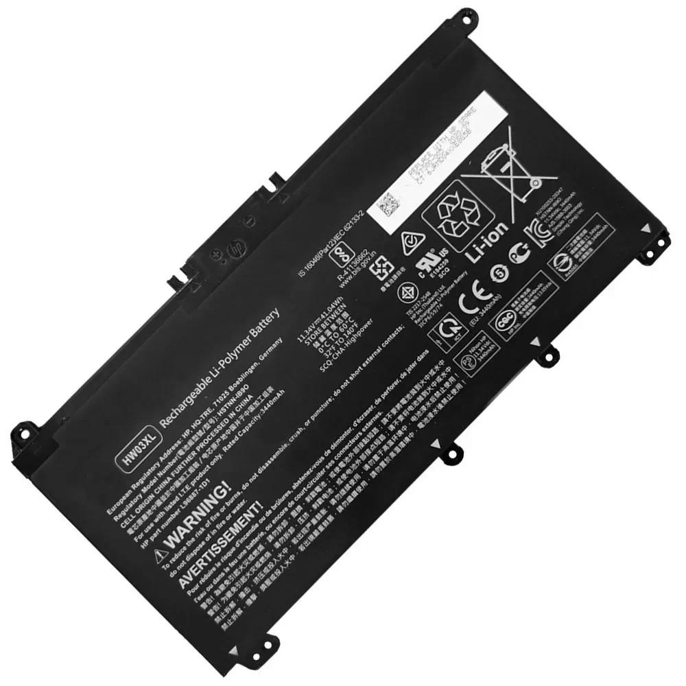 New Laptop Battery HW03XL for HP  15-EG0067ST HSTNN-IB90 LB8U L97300-005