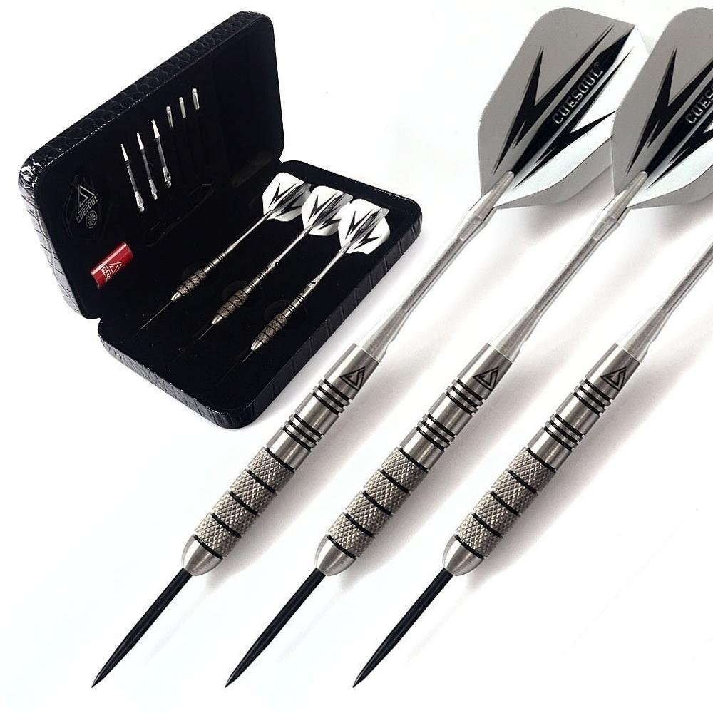 CUESOUL  95% Tungsten Steel Tip Darts with 6pcs Aluminum Shafts -30g/28g/26g/25g/24g/22g