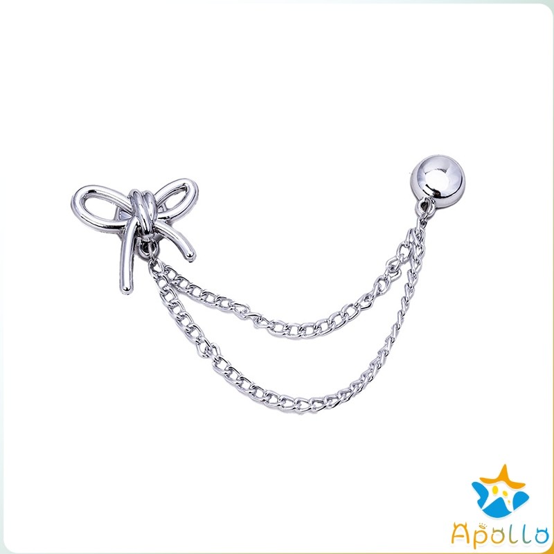 Apollo 1 ชิ้น คลิปเข็มกลัดติดแขนเสื้อ ยึดขากางเกง แบบแม่เหล็กในการยึดติด Magnetic buckle - รูปที่ 7