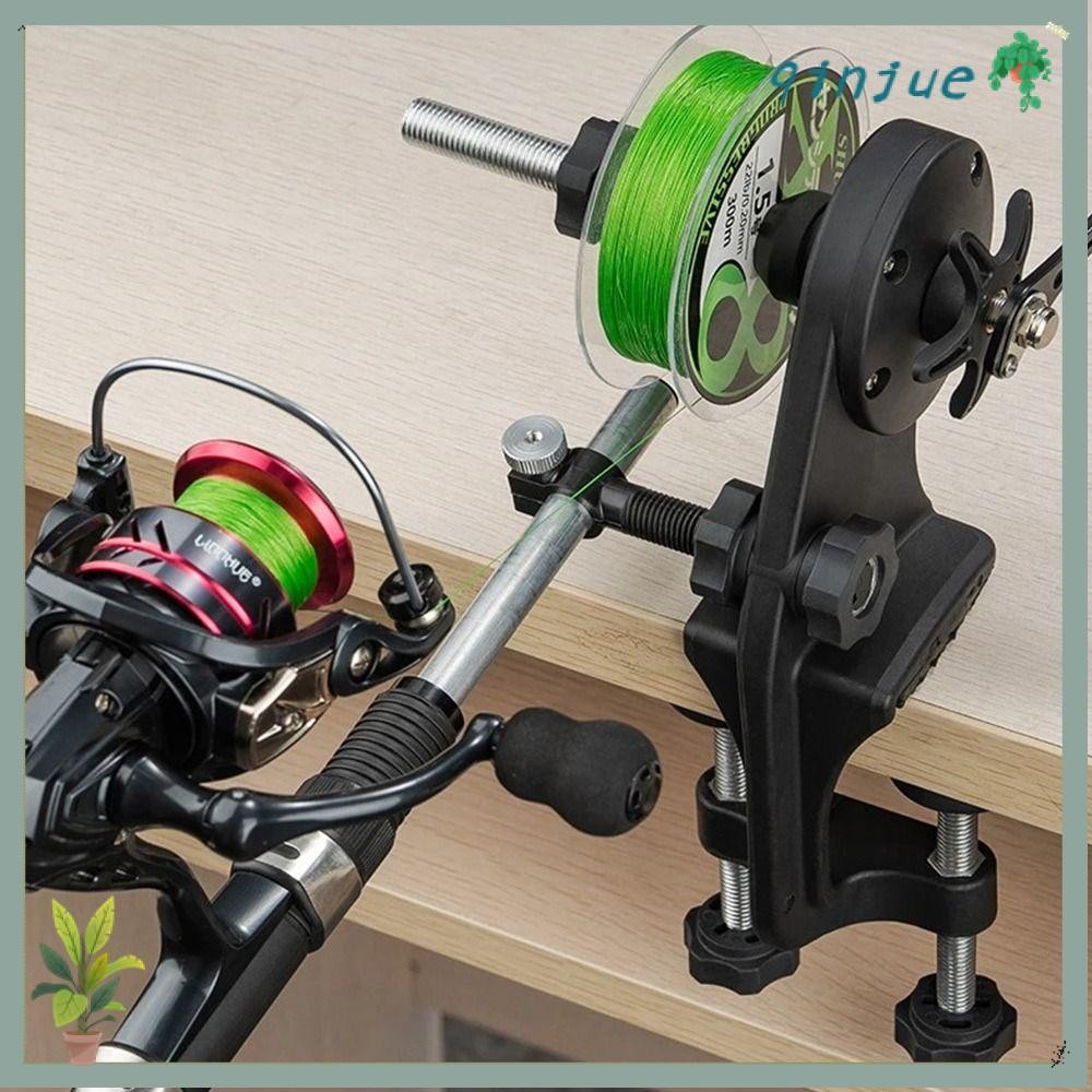 QINJUE สายตกปลา Winder, American Premiere Spooler ตกปลา Spooler, ทนทาน Antirust Spinning Reel ตกปลา Baitcasting Reel กีฬากลางแจ้ง
