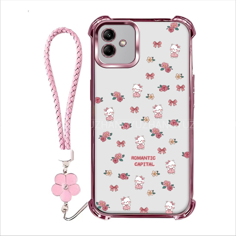 เคส Samsung A07 A06 A05 A04 A04E F04 M04 เคสโทรศัพท์สําหรับใหม่ซิลิโคนสี่มุมป้องกันการตก HDM
