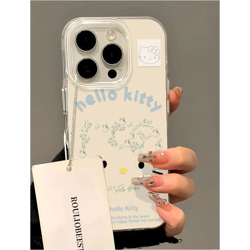 Hello Kitty สําหรับ Iphone XS MAX 7 8 Plus 14 15 16Plus 12 13 14 15 16Pro X XR 711 12 13 14 15 16PRO