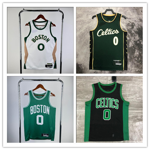 [กดร้อน]เสื้อบาสเก็ตบอล Celetics พร้อมเสื้อ LOGO City edition Tatum Irving Brown