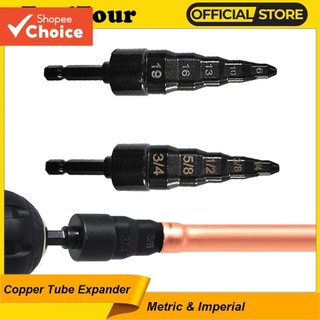 ท่อทองแดง Expander ท่อรู Flaring Extender Swage สําหรับเครื่องปรับอากาศตู้เย็น Takeover เจาะบิตซ่อม Imperial เมตริก