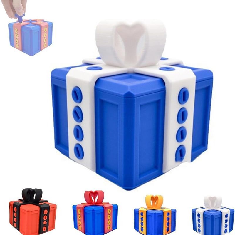 AmongSpring>Annoying กล่องสกรูขนาดใหญ่ Prank 3D พิมพ์ เงินคอนเทนเนอร์ ของขวัญคริสต์มาส