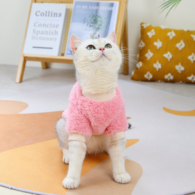 เสื้อกันหนาวสุนัขที่อบอุ่นหนาผ้าฝ้ายนุ่มเสื้อกํามะหยี่เสื้อกั๊กเสื้อผ้าสําหรับสุนัขขนาดกลางขนาดเล็กสัตว์เลี้ยงฤดูหนาวเสื้อผ้าโคซี่แล - รูปที่ 5