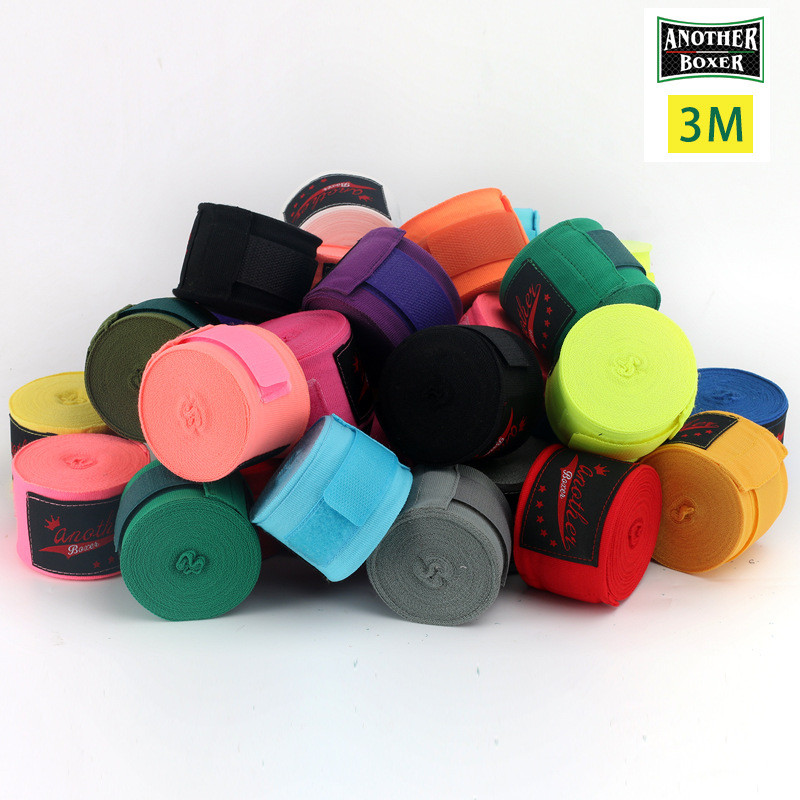 【Ready Stock】 3M Boxing Sports Strap Wrap Muay Thai Boxing Hand Wrap Sanda Hand Guard Cloth Bandage 