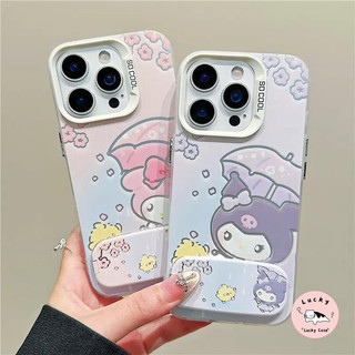 ตัวยึดกระจกเงาเมโลดี้คุโรมิพับได้ เคส OPPO A18 A38 A58 A76 A16 A15 A77 A17 A9 A5 2020 A57 A56 A78 A5s A17K A74 A55 A1K