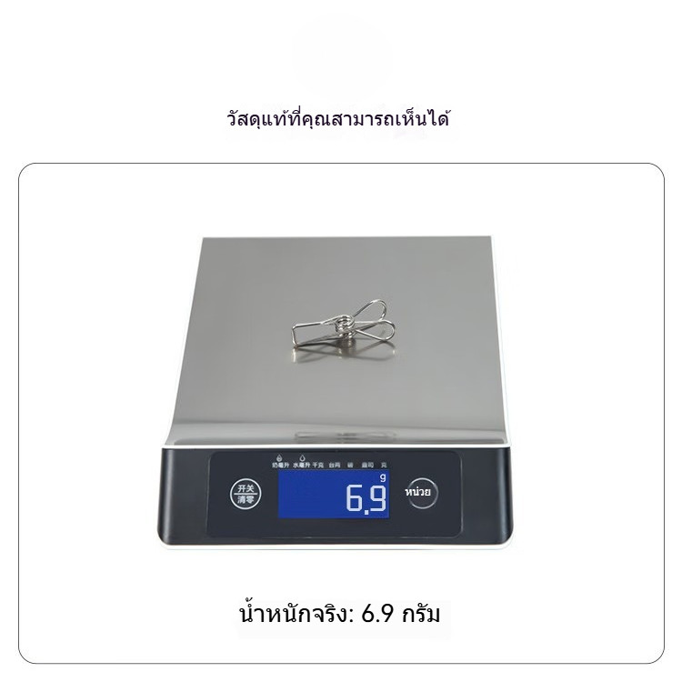 MENGTING ไม้แขวนเสื้อคลิป กันลม คลิปสแตนเลส ไม้หนีบผ้า ถุงเท้าคลิปแขวนคงที่อบแห้งผ้านวมคลิปสายคลิป [20 ชิ้น] - รูปที่ 7