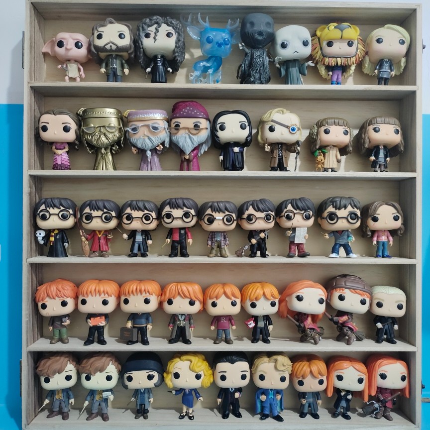 Funko ของแท้ Harry Potter Ron Hermione Voldemort Dobby Dumpley Dorona รูปสินค้าจํานวนมากไม่มีกล่อง