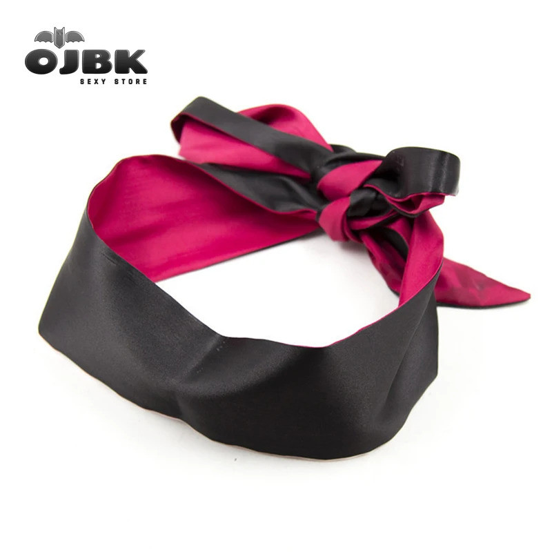 OJ Sex Toys For Couples Multi Colors Eye Covers Erotic BDSM Bondage Tied Ribbon Role Play Accessorie