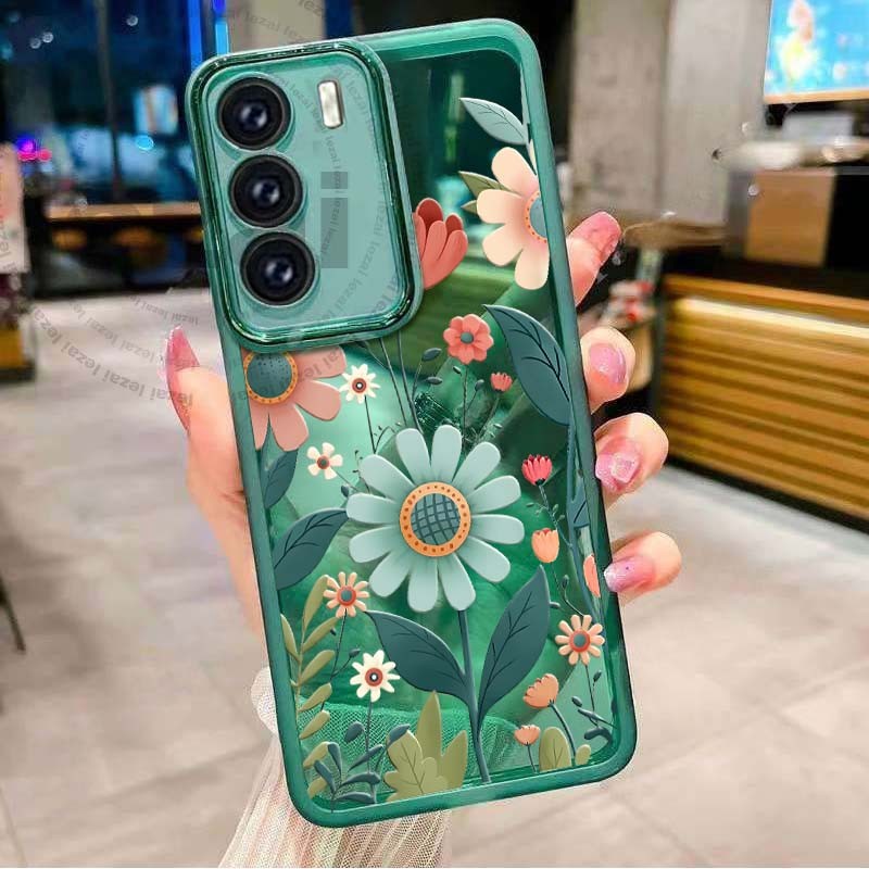 เคสRealme C71 C 71 C75 C75X C75 X 14XเคสRealmeC71 RealmeC75 RealmeC75X Realme14X กรณีดอกไม้นุ่มกันกร